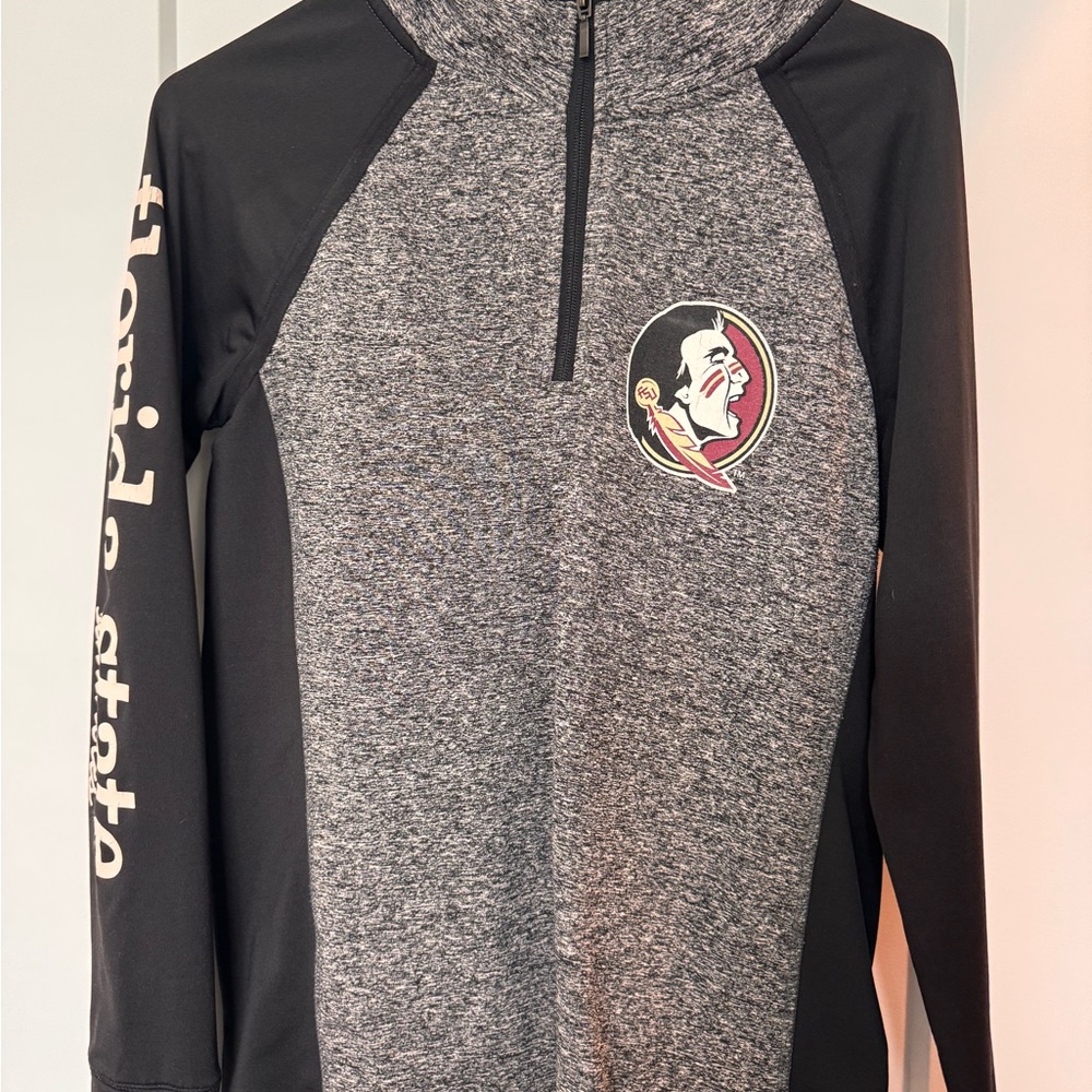 Florida State Women's Long Sleeve Top - Black and Gray